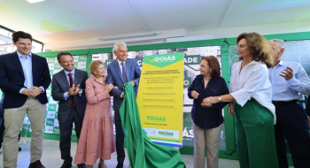 Caiado, Gracinha e Daniel inauguram unidade social que amplia rede de assistência em Goiás